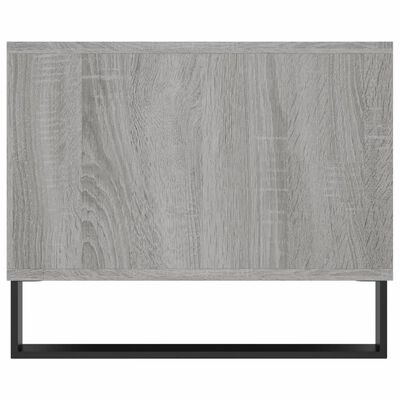 vidaXL Coffee Table Grey Sonoma 102x50x40 cm Engineered Wood