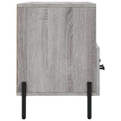 vidaXL TV Cabinet Grey Sonoma 102x36x50 cm Engineered Wood