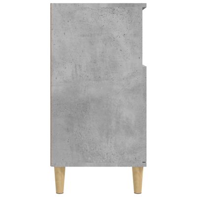 vidaXL Sideboard Concrete Grey 60x35x70 cm Engineered Wood