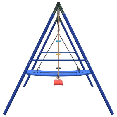 vidaXL Outdoor Swing Set with Swing, Disc Swing, Nest Swing