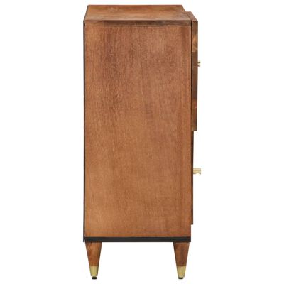 vidaXL Side Cabinet 80x33x75 cm Solid Wood Mango