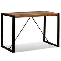 vidaXL Dining Table Solid Reclaimed Wood 120 cm