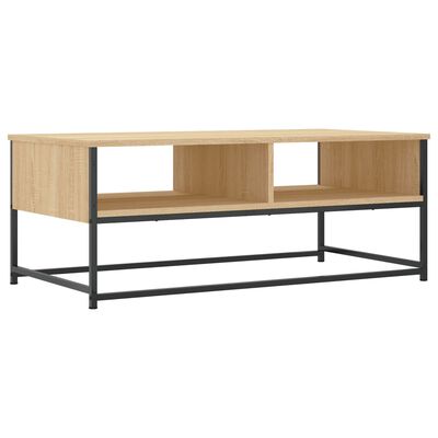 vidaXL Coffee Table Sonoma Oak 100x51x40 cm Engineered Wood