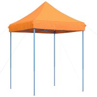 vidaXL Foldable Party Tent Pop-Up Orange 200x200x306 cm