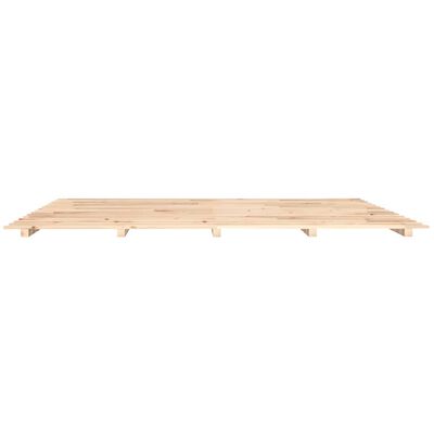 vidaXL Bed Frame without Mattress 200x200 cm Solid Wood Pine