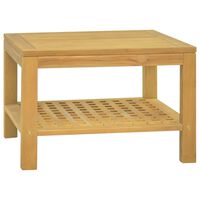 vidaXL Coffee Table 60x60x40 cm Solid Wood Teak