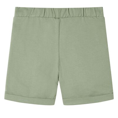 Kids' Shorts with Drawstring Light Khaki 116