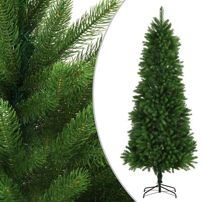 vidaXL Artificial Pre-lit Christmas Tree with Ball Set 240 cm Green