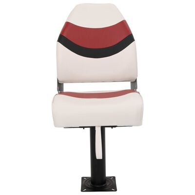 vidaXL Boat Seat with Pedestal 360° Rotatable