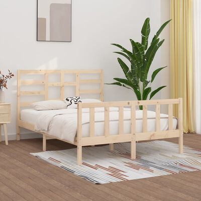 vidaXL Bed Frame without Mattress 160x200 cm Solid Wood Pine