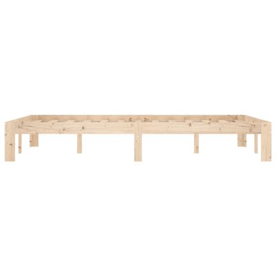 vidaXL Bed Frame without Mattress Solid Wood Pine 120x200 cm