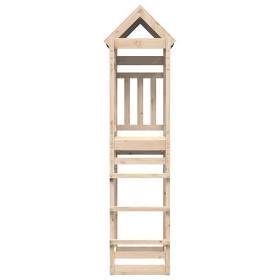 vidaXL Play Tower 85x52.5x239 cm Solid Wood Pine