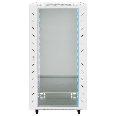 vidaXL 22U Network Cabinet 19" IP20 Grey 60x60x120 cm