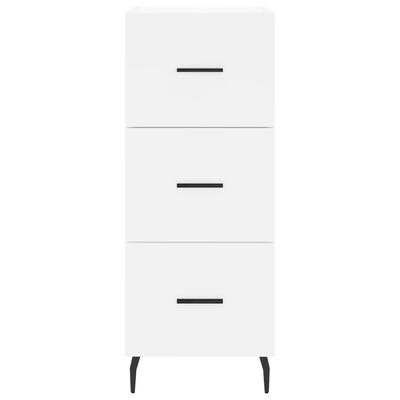 vidaXL Highboard White 34.5x34x180 cm Engineered Wood