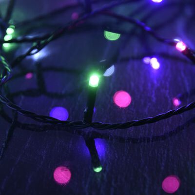 vidaXL LED String with 400 LEDs Pastel Multicolour 40 m PVC