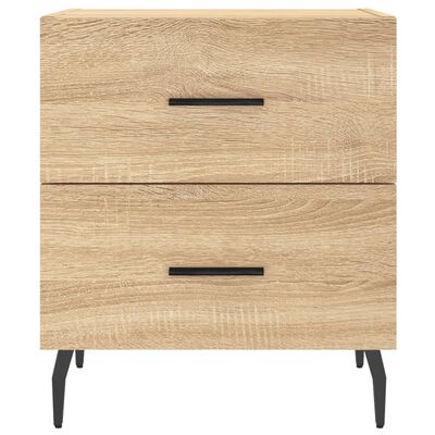 vidaXL Bedside Cabinets 2 pcs Sonoma Oak 40x35x47.5 cm Engineered Wood