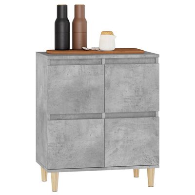 vidaXL Sideboard Concrete Grey 60x35x70 cm Engineered Wood