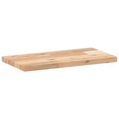 vidaXL Floating Shelves 3 pcs 40x20x2 cm Untreated Solid Wood Acacia