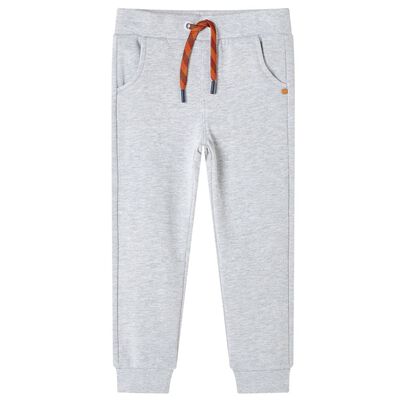 Kids' Sweatpants Grey Melange 140