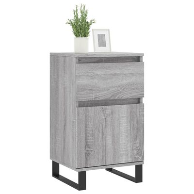 vidaXL Sideboard Grey Sonoma 40x35x70 cm Engineered Wood