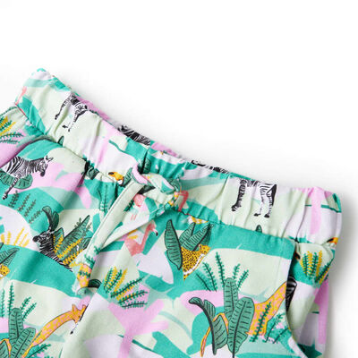 Kids' Shorts with Drawstring Light Mint 128