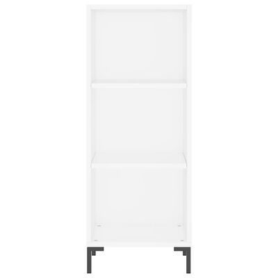 vidaXL Highboard White 34.5x32.5x180 cm Engineered Wood