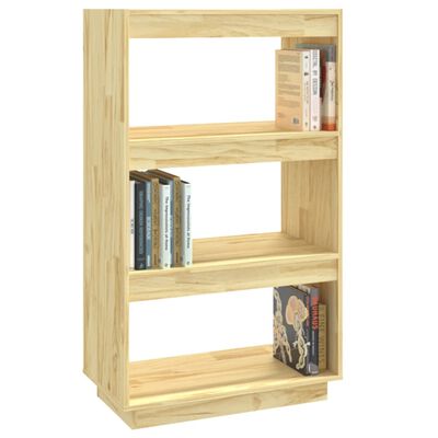 vidaXL Book Cabinet/Room Divider 60x35x103 cm Solid Pinewood