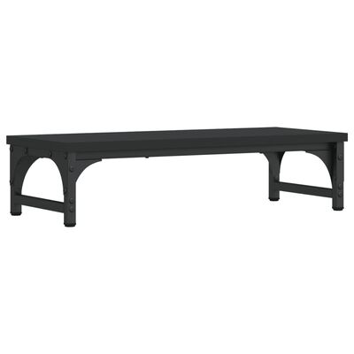 vidaXL Monitor Stand Black 55x23x14 cm Engineered Wood