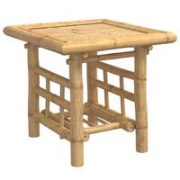 vidaXL Side Table 45x45x45 cm Bamboo