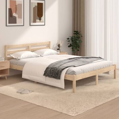 vidaXL Bed Frame without Mattress 120x190 cm Small Double