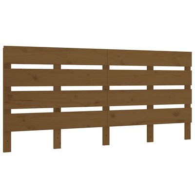 vidaXL Bed Frame without Mattress Honey Brown 150x200 cm King Size Solid Wood Pine