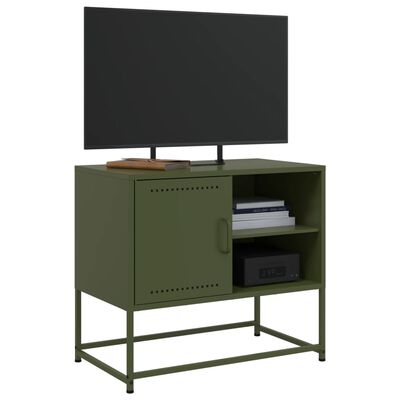 vidaXL TV Cabinet Mustard Yellow 100.5x39x60.5 cm Steel