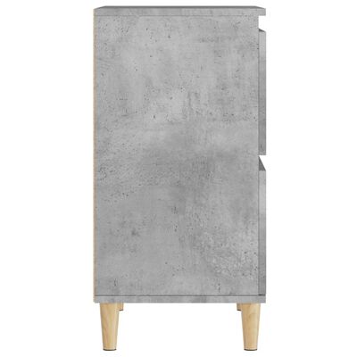 vidaXL Sideboard Concrete Grey 60x35x70 cm Engineered Wood