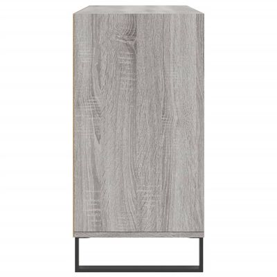 vidaXL Sideboard Grey Sonoma 103.5x35x70 cm Engineered Wood