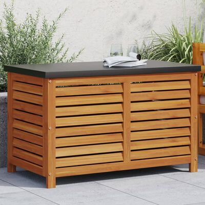 vidaXL Garden Storage Box 60x50x55 cm Solid Wood Acacia