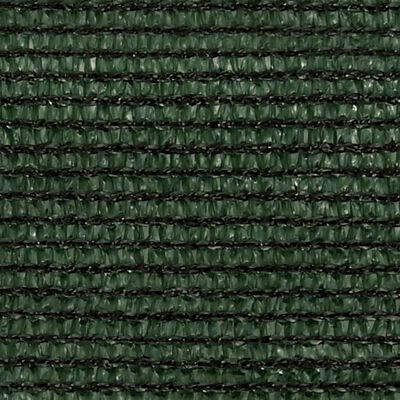 vidaXL Sunshade Sail 160 g/m² Dark Green 3x4x5 m HDPE