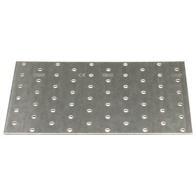 vidaXL Perforated Plates 20 pcs 2 mm 200x120 mm Galvanised Steel