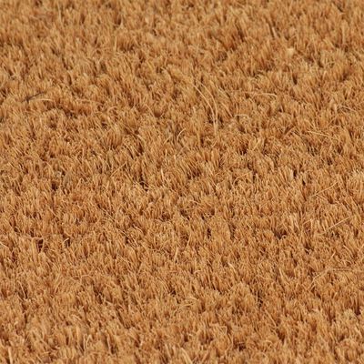 vidaXL Door Mat Natural 40x60 cm Tufted Coir