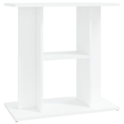 vidaXL Aquarium Stand White 60x30x60 cm Engineered Wood