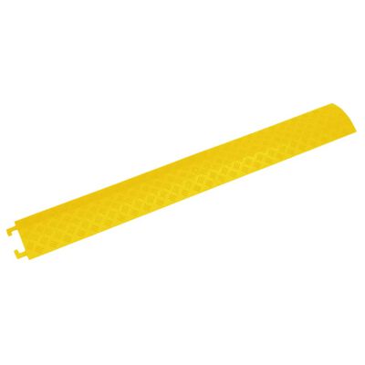 vidaXL Cable Protector Ramps 2 pcs 98.5 cm Yellow