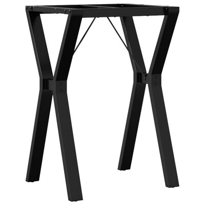 vidaXL Dining Table Legs Y-Frame 50x40x73 cm Cast Iron