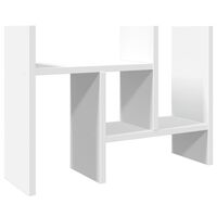 vidaXL Desk Organiser White 34.5x15.5x35.5 cm Engineered wood