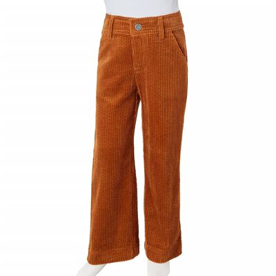 Kids' Pants Corduroy Cognac 128