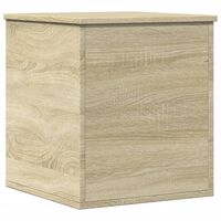 vidaXL Storage Box Sonoma Oak 40x42x46 cm Engineered Wood