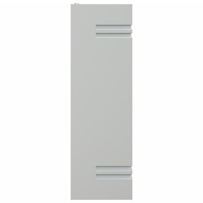 vidaXL Outdoor Wall Light Silver Stainless Steel