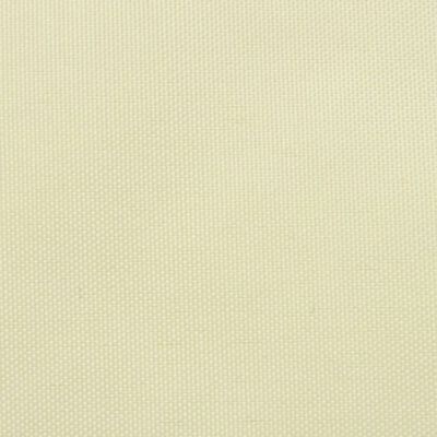 vidaXL Balcony Screen Oxford Fabric 75x400 cm Cream