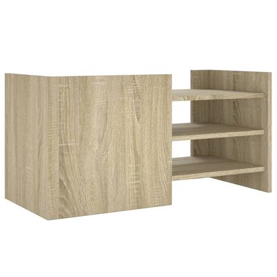 vidaXL TV Cabinet Sonoma Oak 80x35x40 cm Engineered Wood