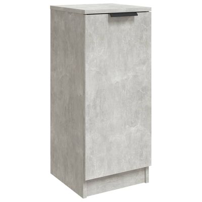 vidaXL Sideboard Concrete Grey 30x30x70 cm Engineered Wood