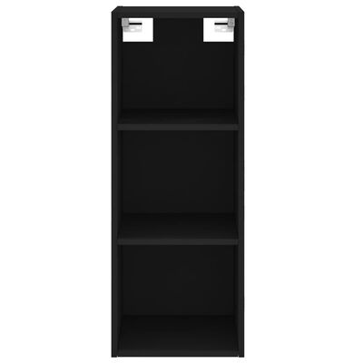 vidaXL Highboard Black 34.5x32.5x180 cm Engineered Wood