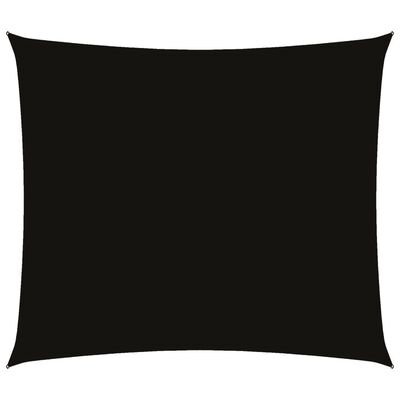 vidaXL Sunshade Sail Oxford Fabric Rectangular 2x2.5 m Black